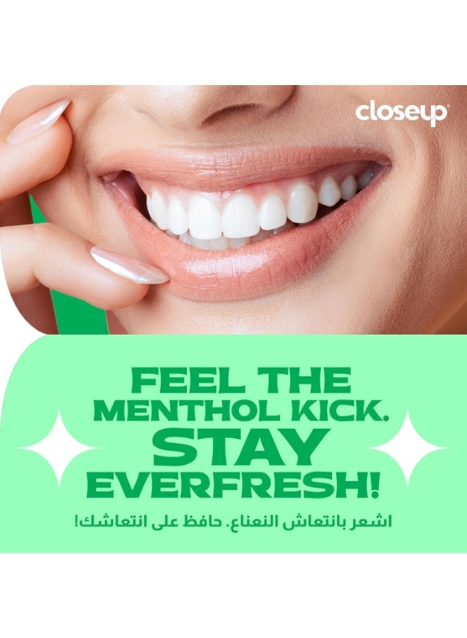 Closeup Toothpaste Menthol Fresh 160g X Pack of 4Pcs - Image 2
